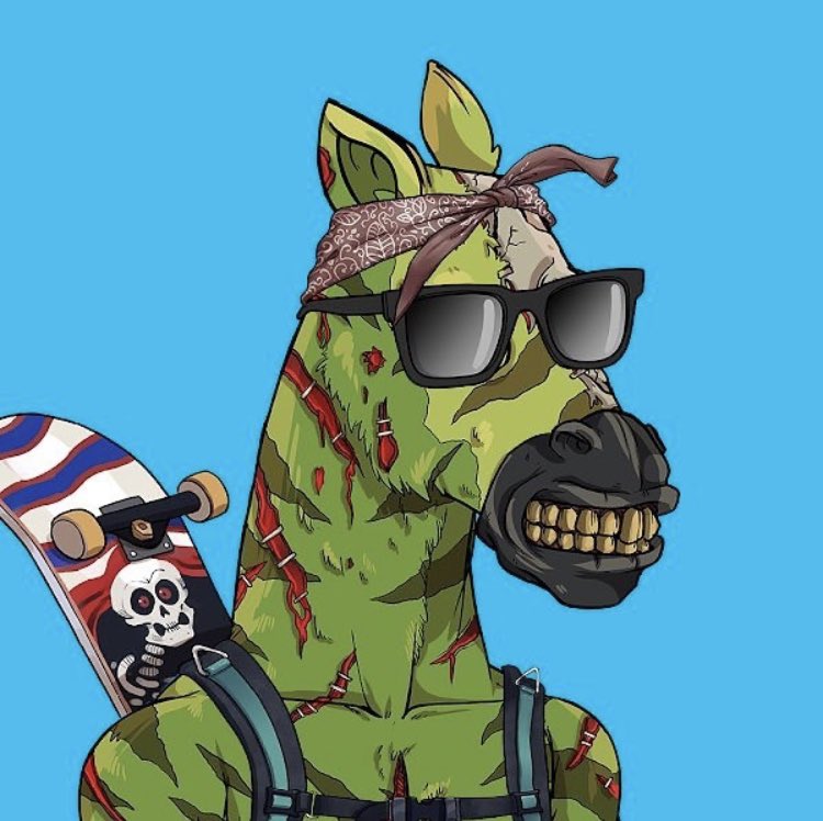 gamenftmak's tweet photo. Zombie Zebras is a collection of 3333 NFTs.
Owning a Zombie Zebra gives you exclusive access to members-only benefits spanning both the digital and real world.
Holders of 2 Zombie Zebras will get 1 free NFT.
Floor Price: 0.033 ETH
You can MINT NOW on OpenSea!
#NFT #NFTs https://t.co/BzS8LxEZPq