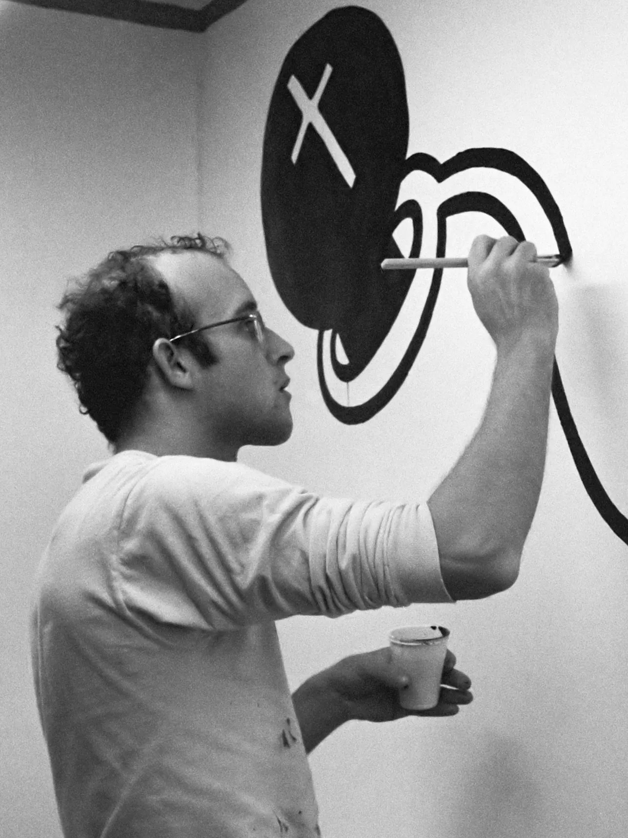 Happy Birthday Keith Haring, the American artist would have been 64 today.  