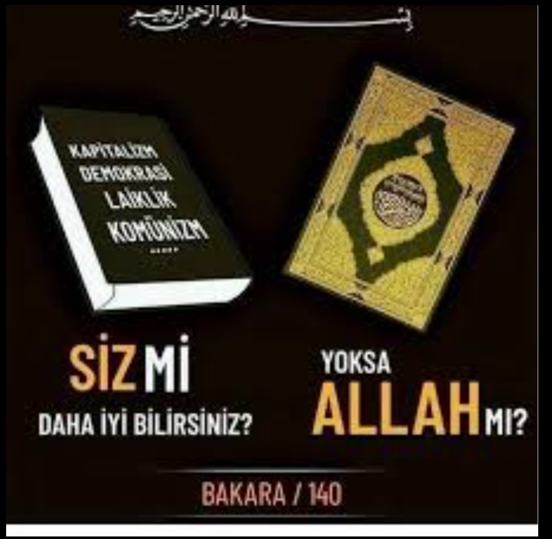 ibrahim_gmsts's tweet photo. Andolsun ki biz her ümmet arasında: “Allah’a ibadet/kulluk edin ve tağuttan kaçının.” (diye tebliğ etmesi için) resûl göndermişizdir.
(Nahl 36)

Allah (s.v.t.) bizlere tağutları reddetmemizi emretmiştir, onların arasında seçim yapmayı değil!!! https://t.co/u1rXjIiEtD