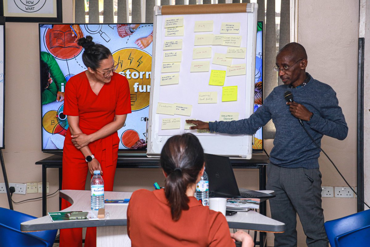 Dr. <a href="/RoyMayega/">Roy William Mayega</a>, a Lecturer in the Department of Epidemiology and Biostatistics, at the <a href="/MakSPH/">Makerere University School of Public Health</a>, <a href="/Makerere/">Makerere University</a> presents feedback on possible sources of <a href="/CeshCentre/">CESH</a> 's funding at the #Ceshworkshop in Kampala hosted by <a href="/MakSPH/">Makerere University School of Public Health</a>/<a href="/AfricaResilient/">ResilientAfrica Net</a> #KololoAnnex . #MakerereAt100