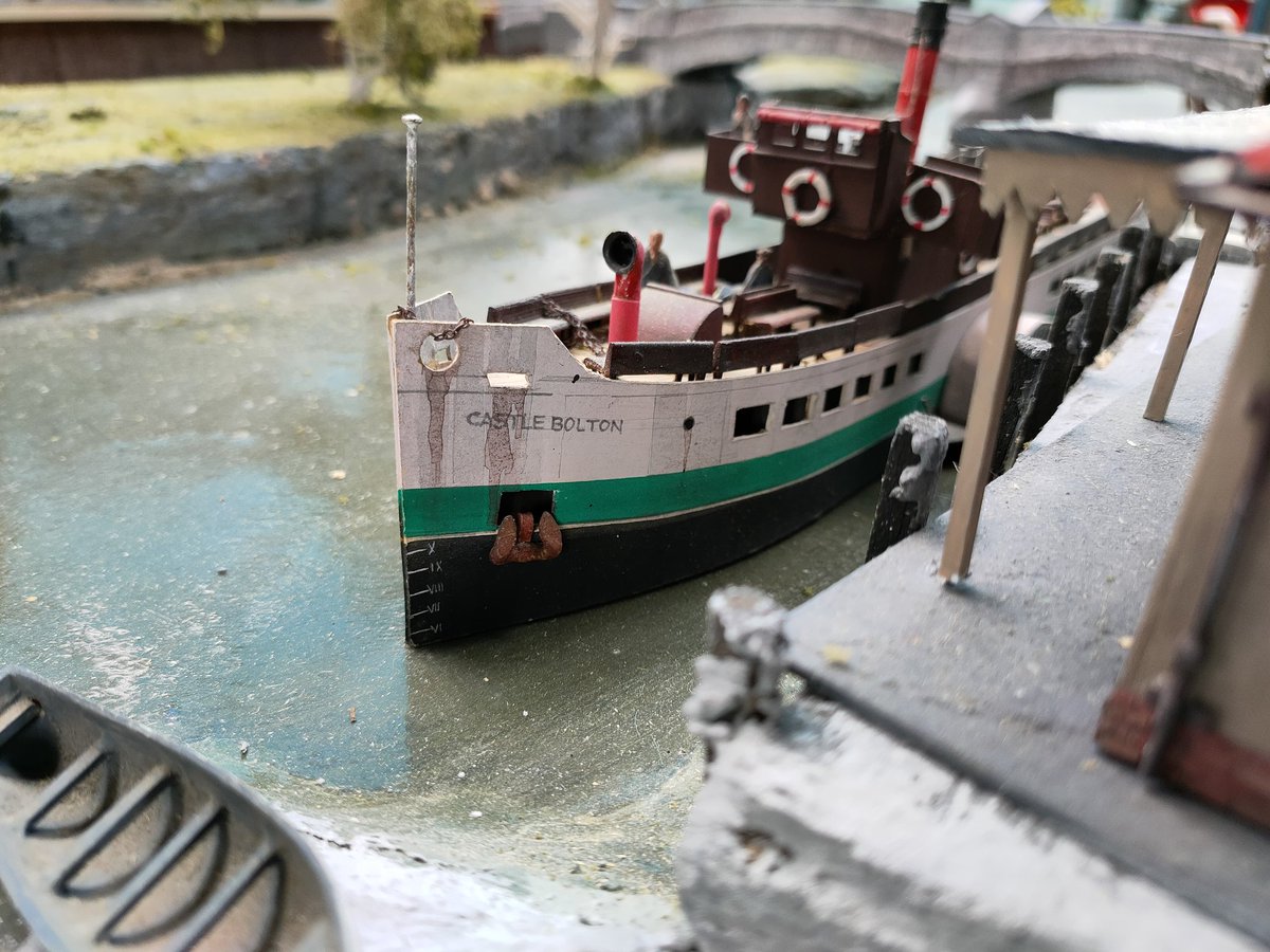 ModelTrainCntr's tweet photo. Totnes Quay now has some boats! Just a sneak peek of the many things that has been added to the 'Ashburton - Totnes Quay' layout recently. Why not come to our open day on Saturday 14th of May to see what else we've done! https://t.co/CCypAryqYS