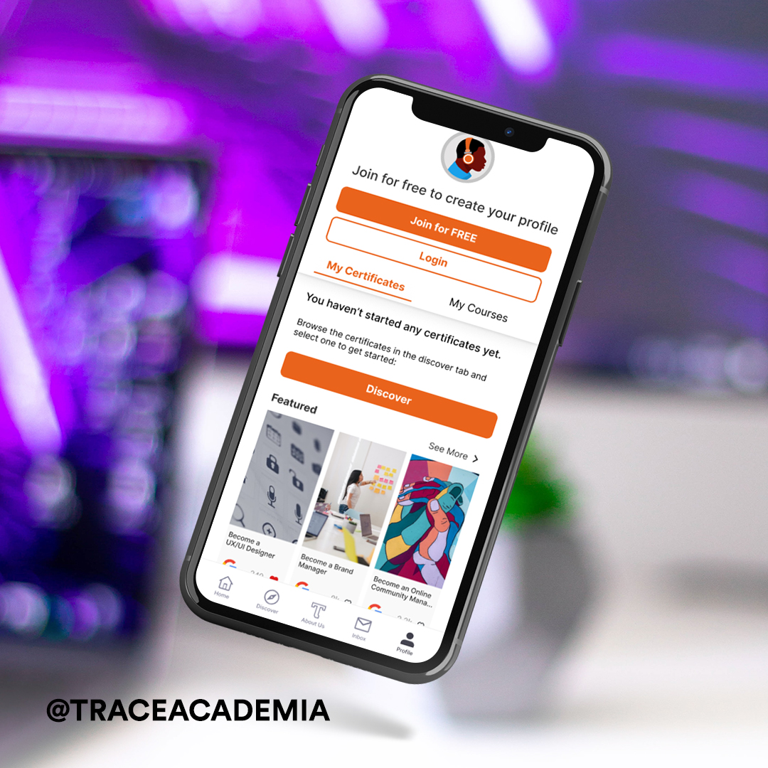 TraceEastAfrica's tweet photo. Next level of Unlimited Free learning unlocked.
Now you can #TraceYourFuture with confidence.
Download the @traceacademia app HERE https://t.co/8IPbfJ7isM now!
#FreeLearningCourses
#Onlinecourses
#Freeonlinecourses https://t.co/O3VEyhwABQ