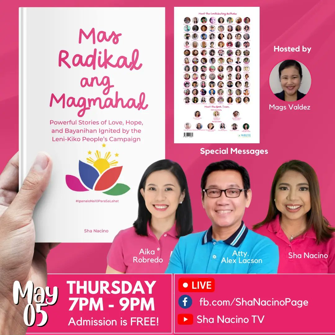 clrncbntn's tweet photo. Written by 89 Filipinos, this book showcases powerful stories of love, hope, and bayanihan ignited by the Leni-Kiko People's Campaign. 

I was able to be part of this book and represent the K-Pop Stans!

#kuwentona10to
#MgaKuwentoNgRadikalnaPagmamahal #MasRadikalAngMagmahal https://t.co/FgWs4Iah5n