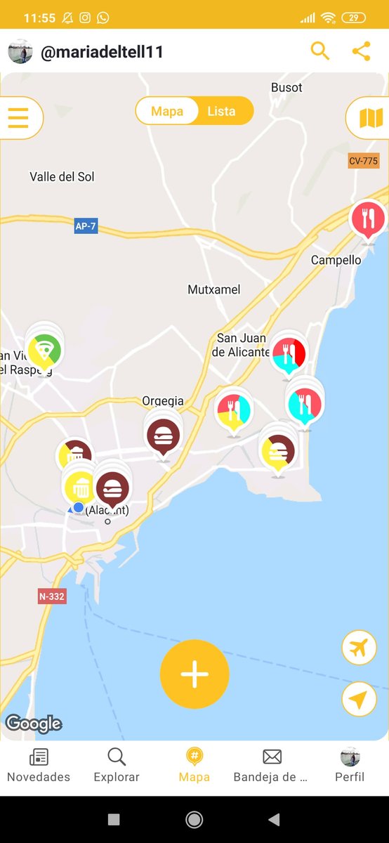 alicantemycity's tweet photo. Conoce la mejor app para guardar tus sitios favoritos📍😀 y sígueme en mi perfil para conocer los míos:
@mariadeltell11. https://t.co/jS3QuKNZwp
MAPSTR:
https://t.co/g34joNcS56
#alicante #mapstr #conocealicante https://t.co/hmurbEkrUD
