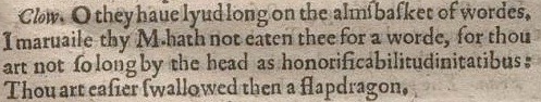 AntigoneJournal's tweet photo. Whether or not Shakespeare really did have “small Latin”, it’s certain that he has the longest word attested in Latin – "honorificabilitudinitatibus" – which stands in turn as the longest word in English that alternates consonants and vowels (27 letters). Here’s the back story:🧵 https://t.co/59M5ADL6D7