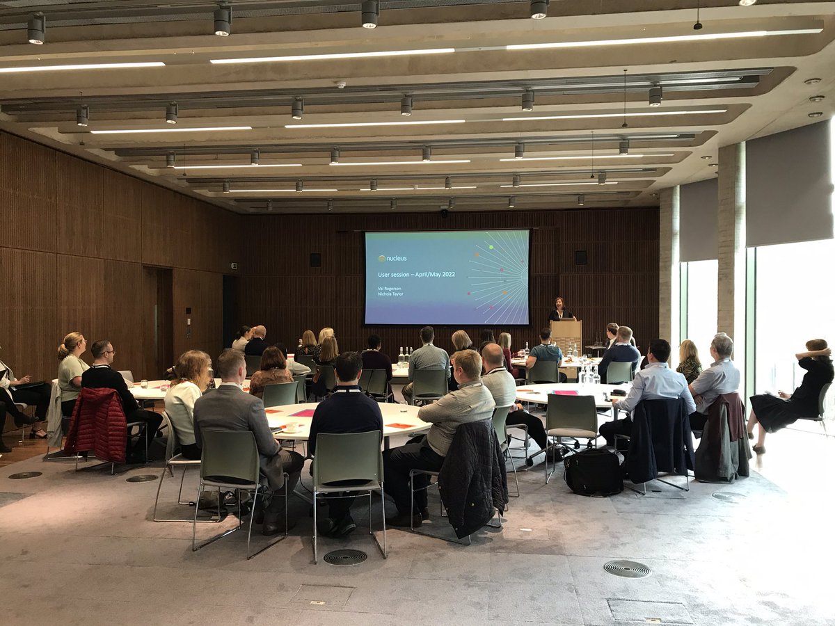 Lloyd_Nucleus's tweet photo. Great to be back at our face to face user sessions @nucleuswrap #usersession #london https://t.co/EAQo5IrIf6