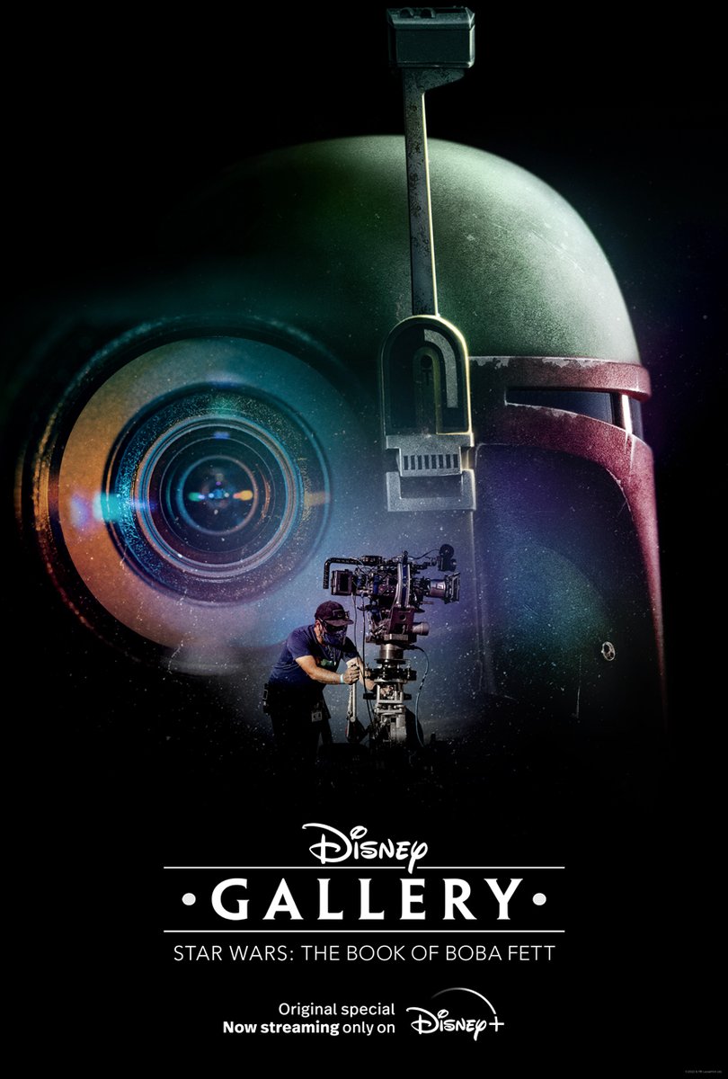 bobafett's tweet image. Explore the behind-the-scenes story of the legendary bounty hunter’s return to the sands of Tatooine.
Disney Gallery: The Book of Boba Fett is now streaming on @DisneyPlus.