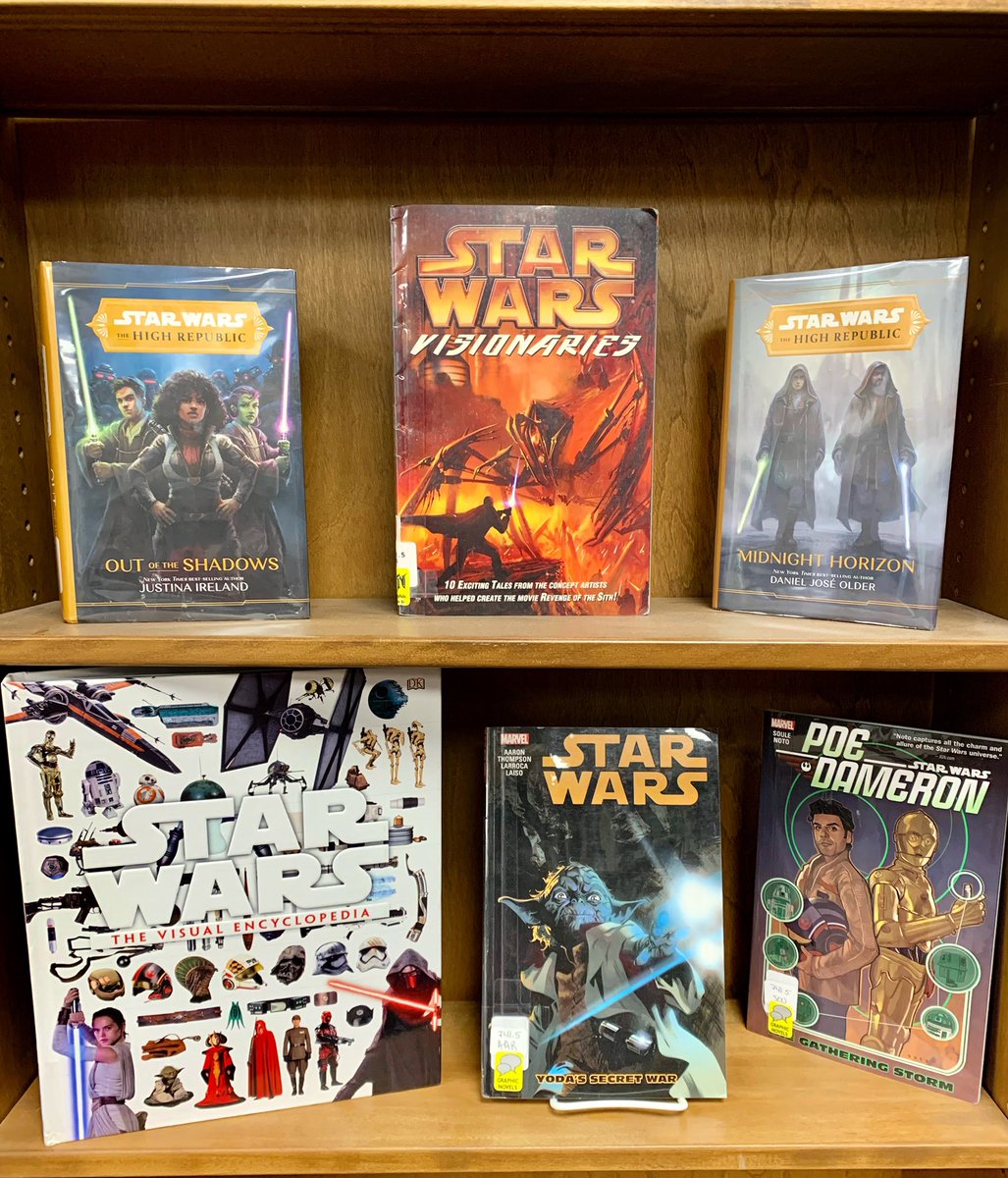 #MayThe4thBeWithYou Everyday can be Star Wars Day <a href="/NFAMainLibrary/">NFA Main Campus Library</a> !!