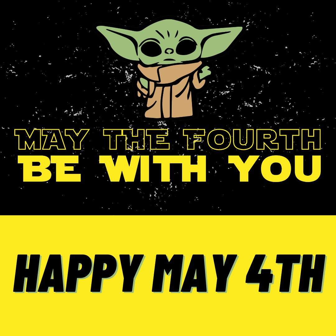 Do we have any Star Wars fans?! May the 4th be with you! Comment your favorite Star Wars quote/scene! 

#HappyStarWarsDay #MayTheForceBeWithYou