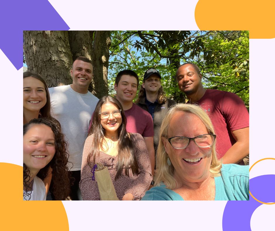 May is for celebrating! Celebrating our 5-year MAT students who are heading out for teaching jobs, and celebrating retiring faculty! These eight amazing humans have great adventures ahead!  #celebrate #whyphetewednesday