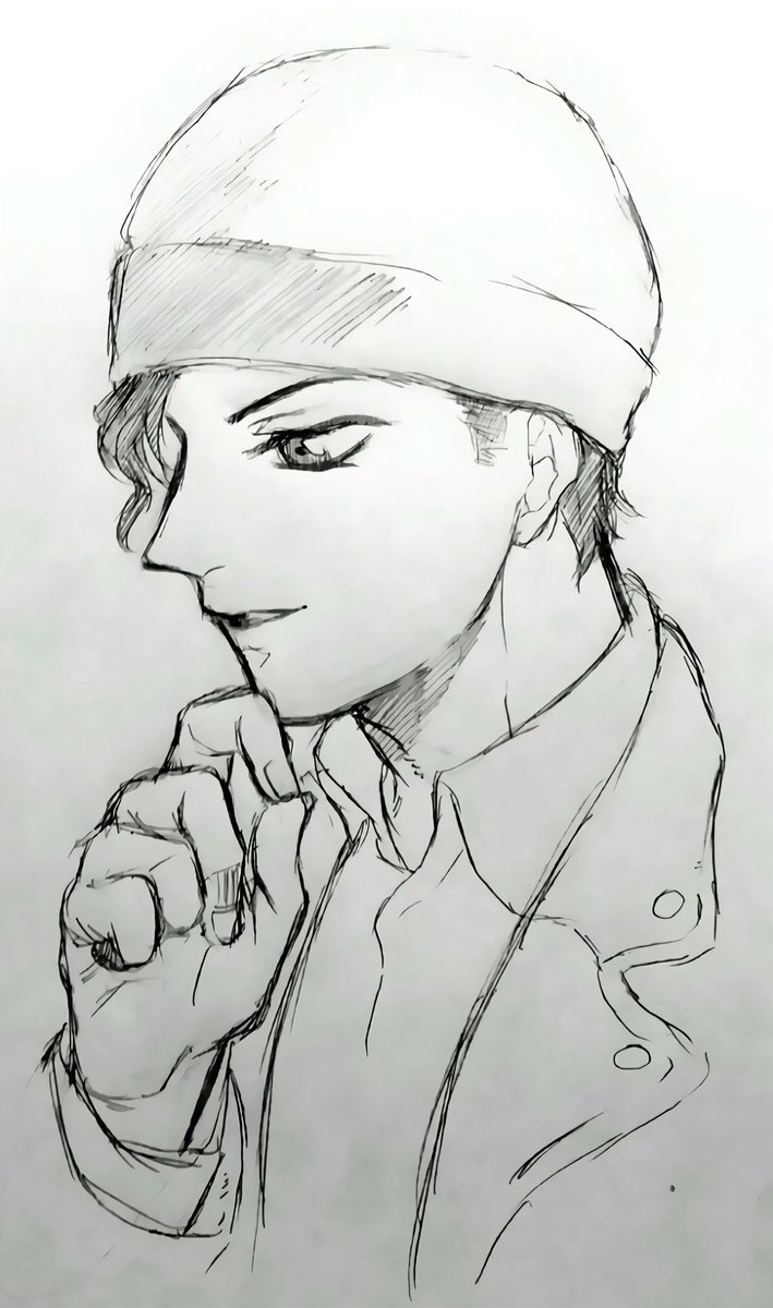 赤井秀一これしか描いてないとかマ?? 