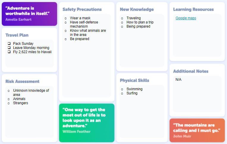 Awesome student response on our Adventure Canvas Assignment by <a href="/phys_educator/">ThePhysicalEducator.com</a> <a href="/JoeyFeith/">Joey Feith</a> I highly recommend this assignment since it is close to summer. This assignment is always a hit 💥☀ #PhysEd #SecPhysEd #MSPE