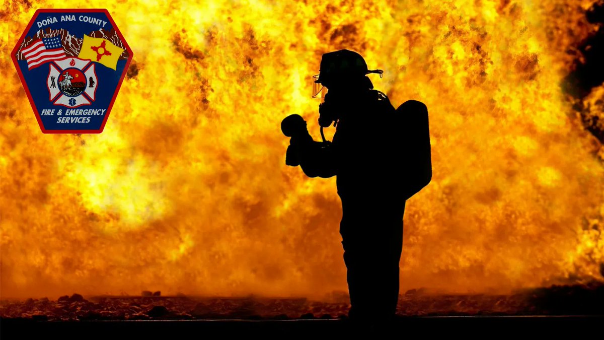 DACinformation's tweet photo. May 4th is International Firefighters' Day! Thousands of acres in NM are experiencing wildfires. Doña Ana County would like to recognize &amp; honor the sacrifices firefighters make each day to protect life, property, and the environment. We thank you! #DACfire #firefighters https://t.co/UbsyRJ2rli