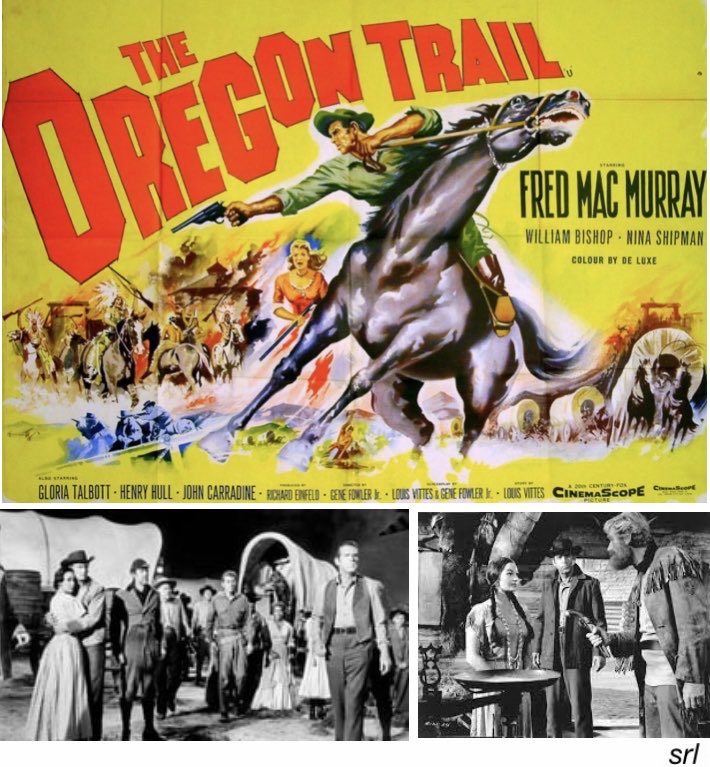 SaveRedlandLibr's tweet photo. 3:10pm TODAY on @TalkingPicsTV    #SaddleUp

The 1959 #Western film🎥 “The Oregon Trail” directed by #GeneFowlerJr and co-written with #LouisVittes

🌟#FredMacMurray #WilliamBishop #NinaShipman #GloriaTalbott #HenryHull #JohnCarradine https://t.co/wHmtqQMiIl
