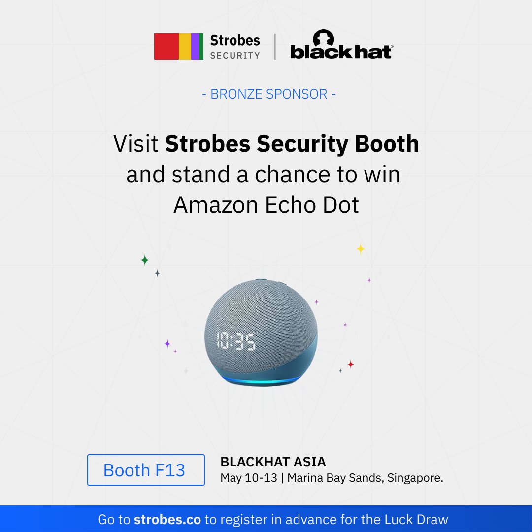 Strobes Security, Inc. on Twitter "You deserve some goodies, along