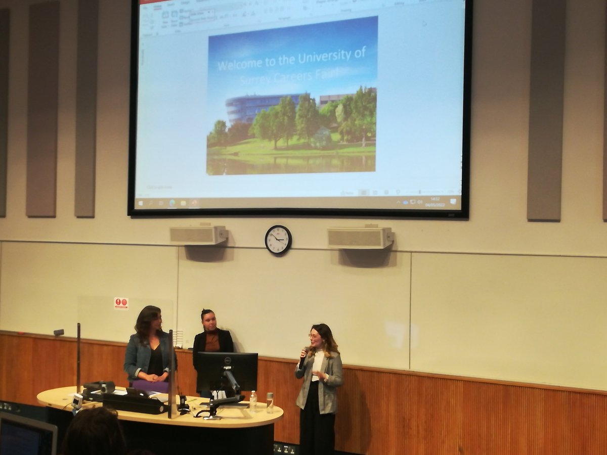 Elena Davitti (@elenadav) on Twitter photo Our Careers Fair <a href="/CTS_Surrey/">CTS Surrey</a> has just kicked off! A wonderful afternoon of networking between companies, current students, graduates and academics. We are so happy to be able to host this 6th edition face to face again! Our Careers Fair <a href="/CTS_Surrey/">CTS Surrey</a> has just kicked off! A wonderful afternoon of networking between companies, current students, graduates and academics. We are so happy to be able to host this 6th edition face to face again!