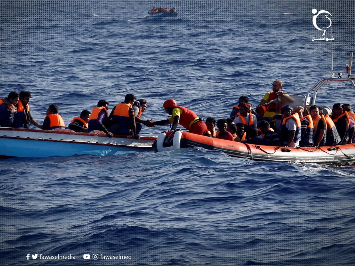 fawaselmedia's tweet photo. خلال أسبوع.. المنظمة الدولية للهجرة في ليبيا تعلن اعتراض وإنقاذ 246 مهاجرًا في عُرض البحر المتوسط وإعادتهم إلى #ليبيا، بين 24 و 30 أبريل الماضي. #فواصل #IOM_LIBYA https://t.co/8m9MuOh4ef