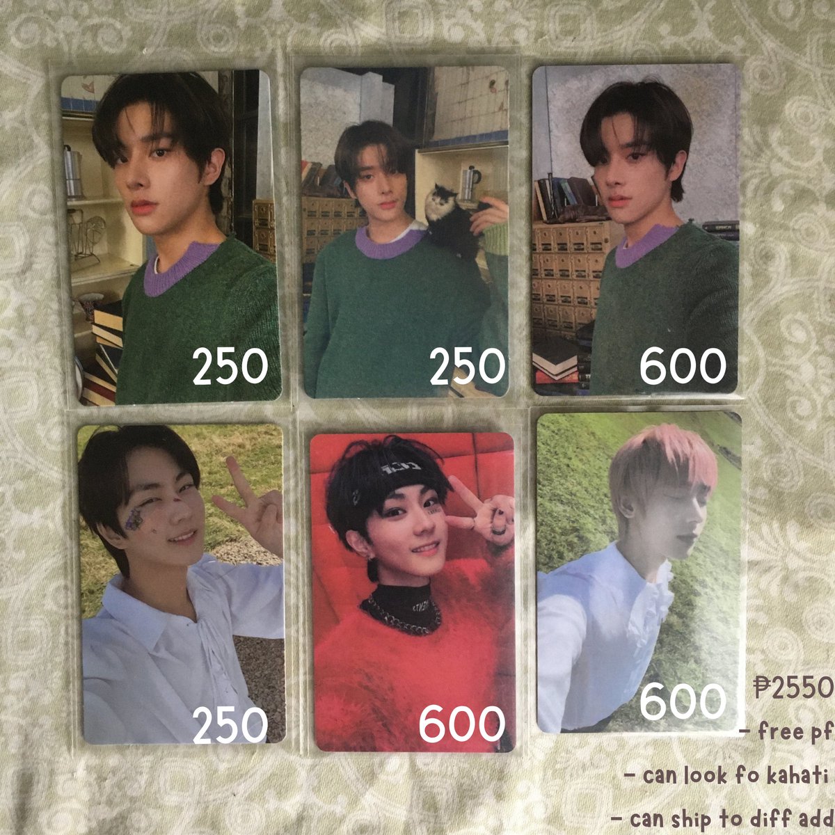 encartue's tweet photo. help rt!
꒰#risells_ | wts lfb ph꒱
ENHYPEN PC SET
Jake
- charybdis selca / holo pusa / pst ld
Jungwon
- yet selca / sw ld
Sunoo
- pst ld
╰ selling as a set
╰ can do long dop
loc: laguna
mod: direct ggx / sco / flash exp
✉️ DM TO CLAIM
t. d:d d:a powerstation soundwave https://t.co/kvMax0uH7z