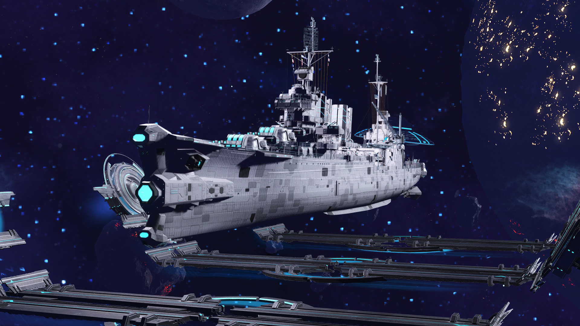 World of Warships is going to space