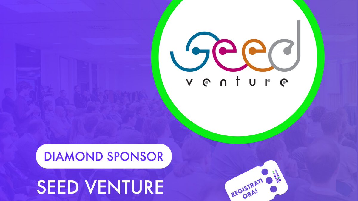 seed_venture's tweet photo. Only one day left to the event in Bologna, Seed Venture is diamond sponsor, are you ready?
#DeFI #WEB3 #SeedVenture #EcoDAO #blockchain #tech #FinTech https://t.co/36SbsinbAl