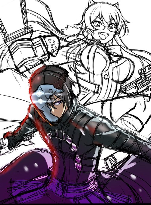 凍京ネクロ イラスト供養
#凍京NECRO 