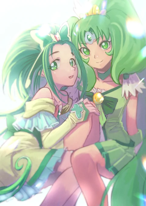 長い歴史があっても純グリーンはこの二人!
#みどりの日 