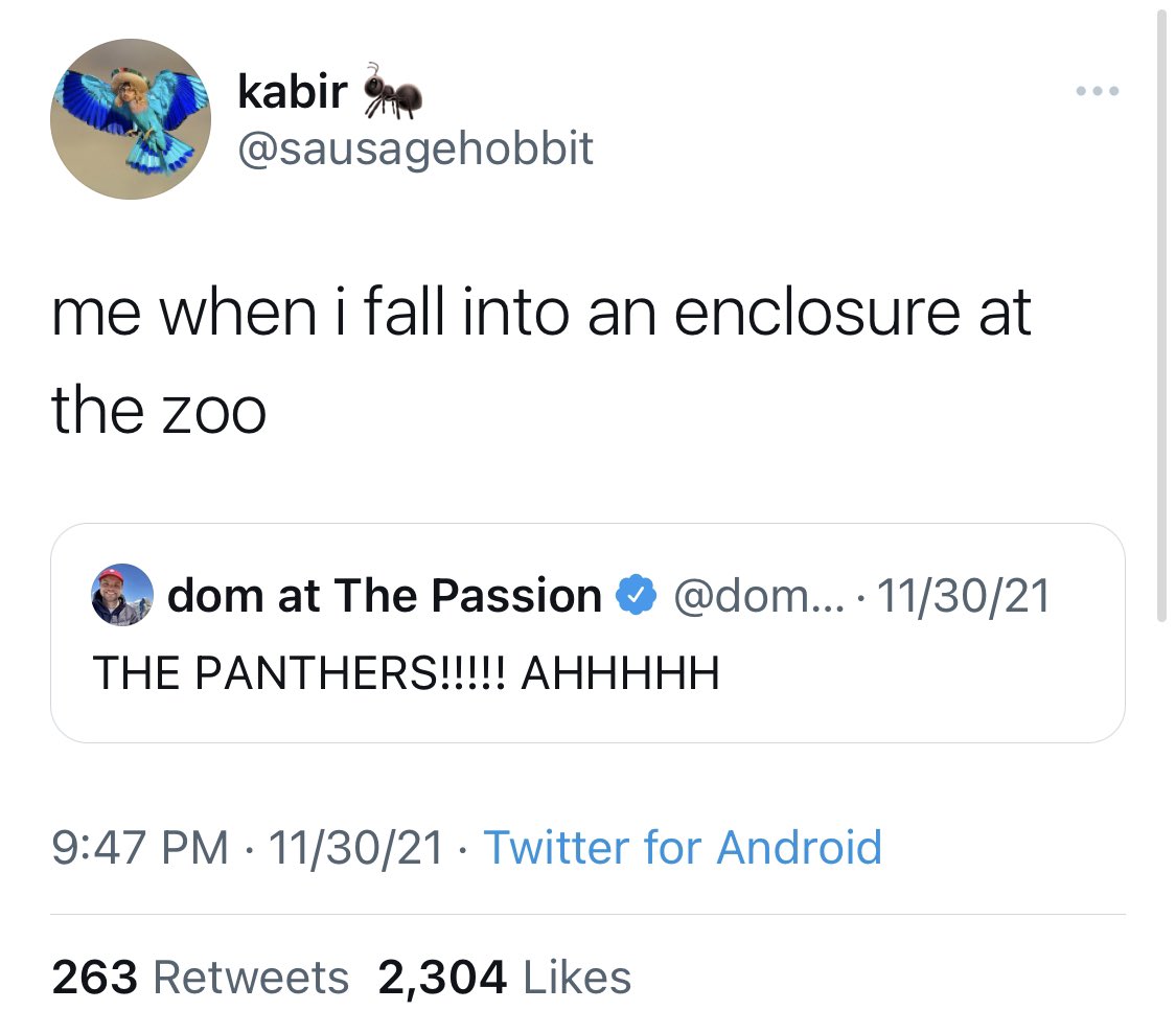 fakehockeyteam's tweet photo. the secret to being funny on hockey twitter is making beat writers' tweets about the zoo https://t.co/jPTZ3GlWMm