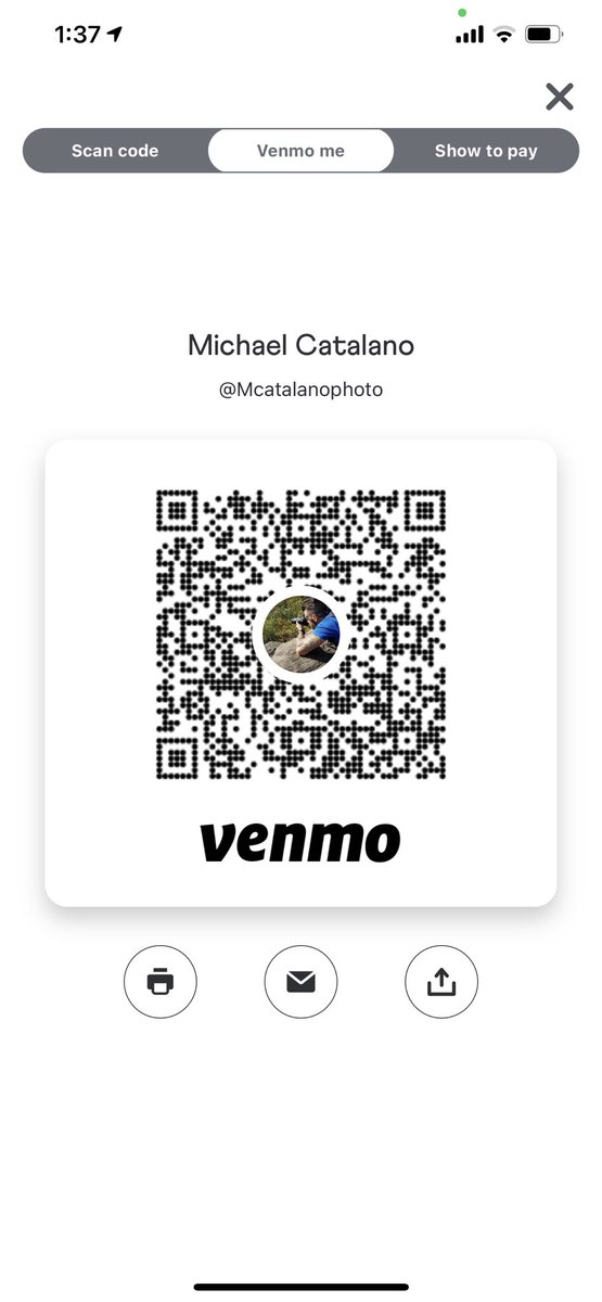 Mikecat1101's tweet photo. @Venmo @mcatalanophoto #venmome https://t.co/hx9PMid5ak