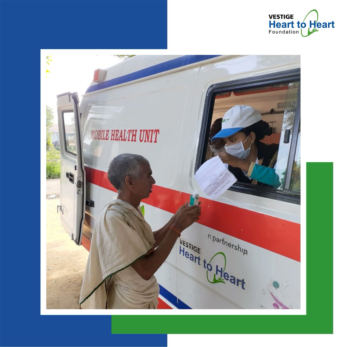 Vestigeh2h's tweet photo. Our Mobile Health Unit visited the villages of Rajasthan to help provide medical aid to those in need during these rough times.

#vestigeheart2heart #heart2heartproject #csrproject #h2h https://t.co/bdZR4kInL7
