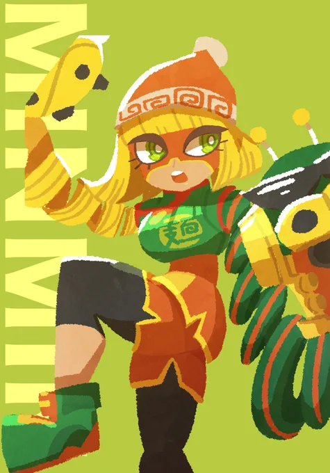 41.MINMIN
#ARMS 
#Nintendo 
#100日チャレンジ 