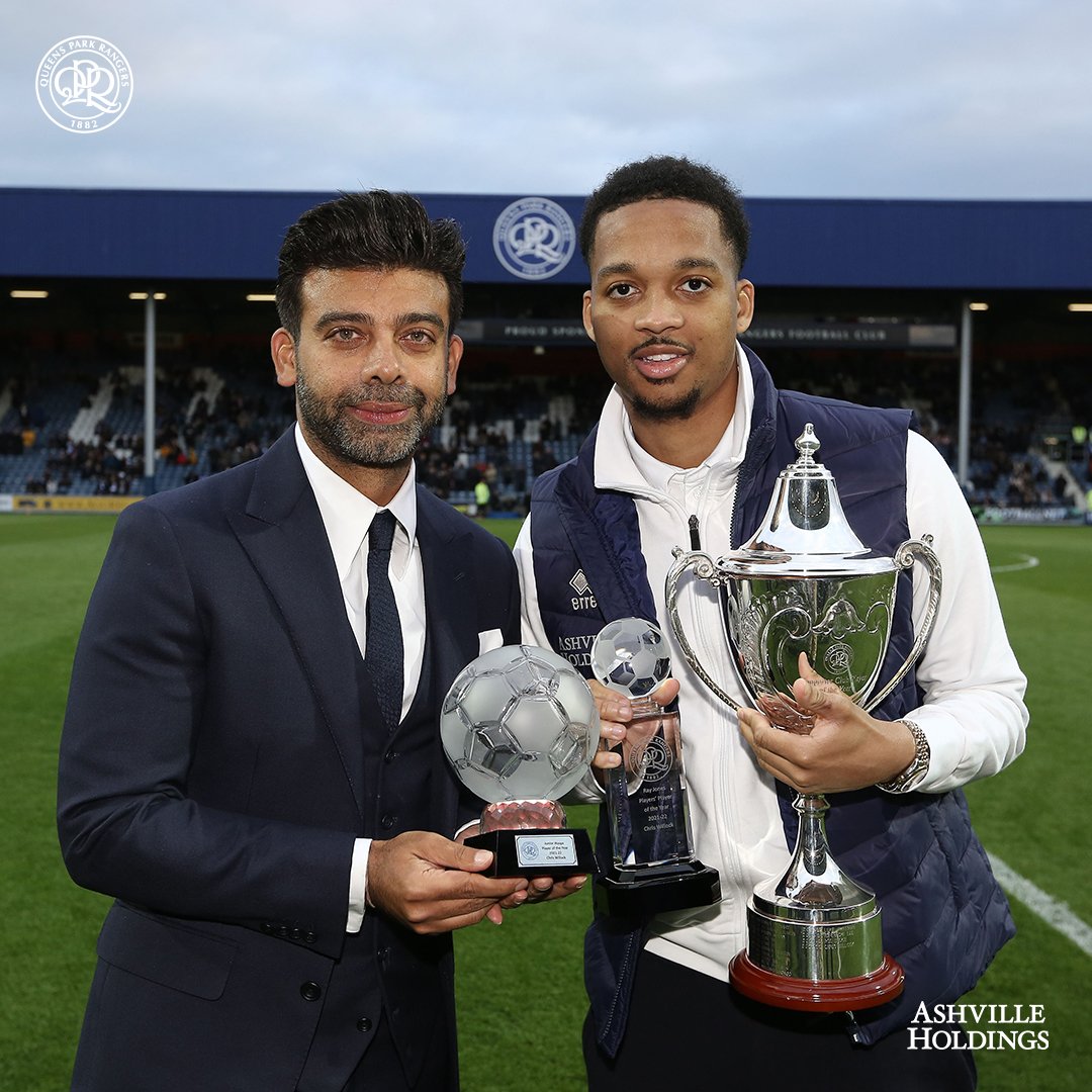 QPR FC (@qpr) on Twitter photo 🏆 Supporters' Player of the Year
🏆 Players’ Player of the Year
🏆 Junior Hoops Player of the Year
<a href="/chriswillock/">chriswillock</a> cleaning up ✨
#QPR 🏆 Supporters' Player of the Year
🏆 Players’ Player of the Year
🏆 Junior Hoops Player of the Year
<a href="/chriswillock/">chriswillock</a> cleaning up ✨
#QPR