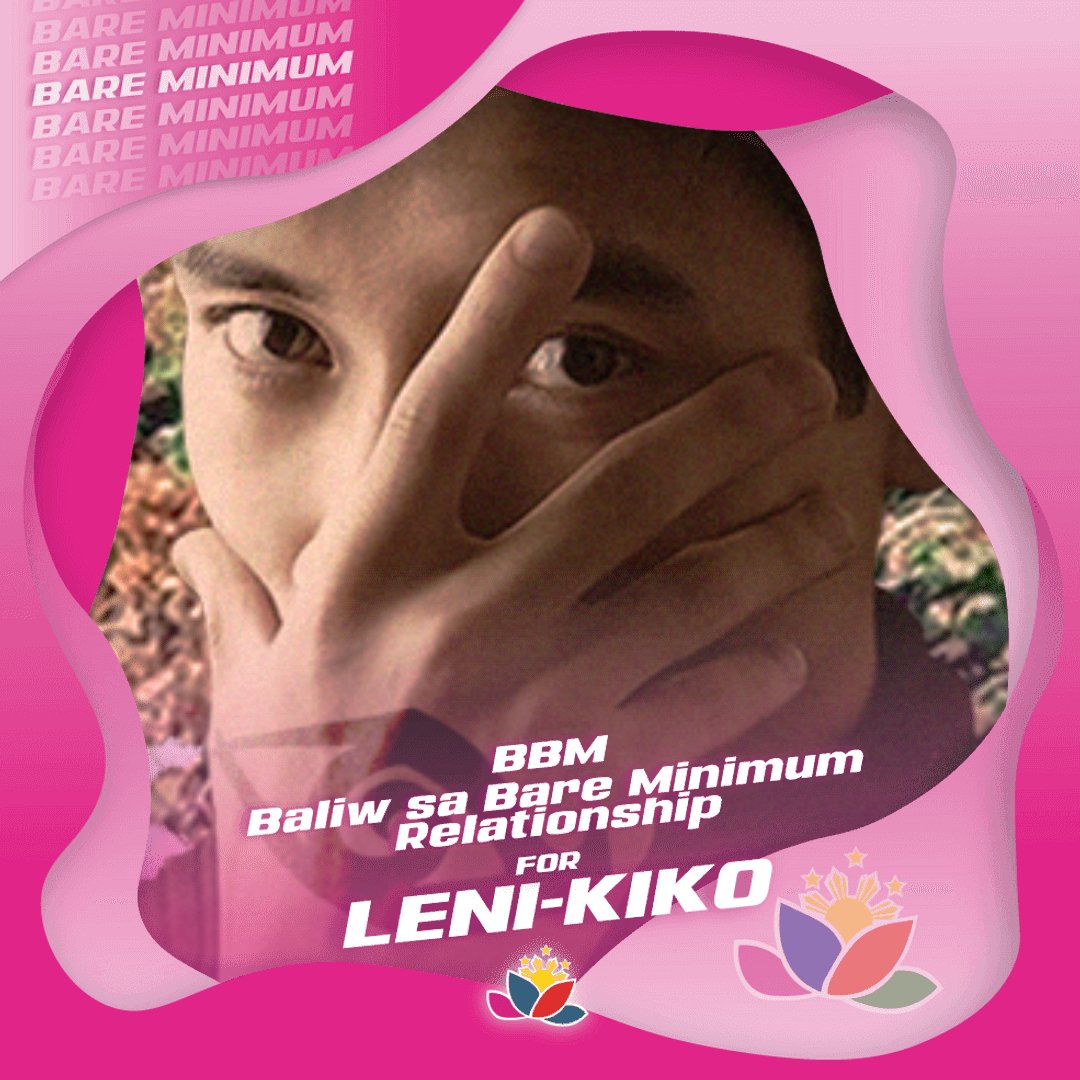 Heh, 🥴

#LeniKiko2022 
#LeniKikoAllTheWay