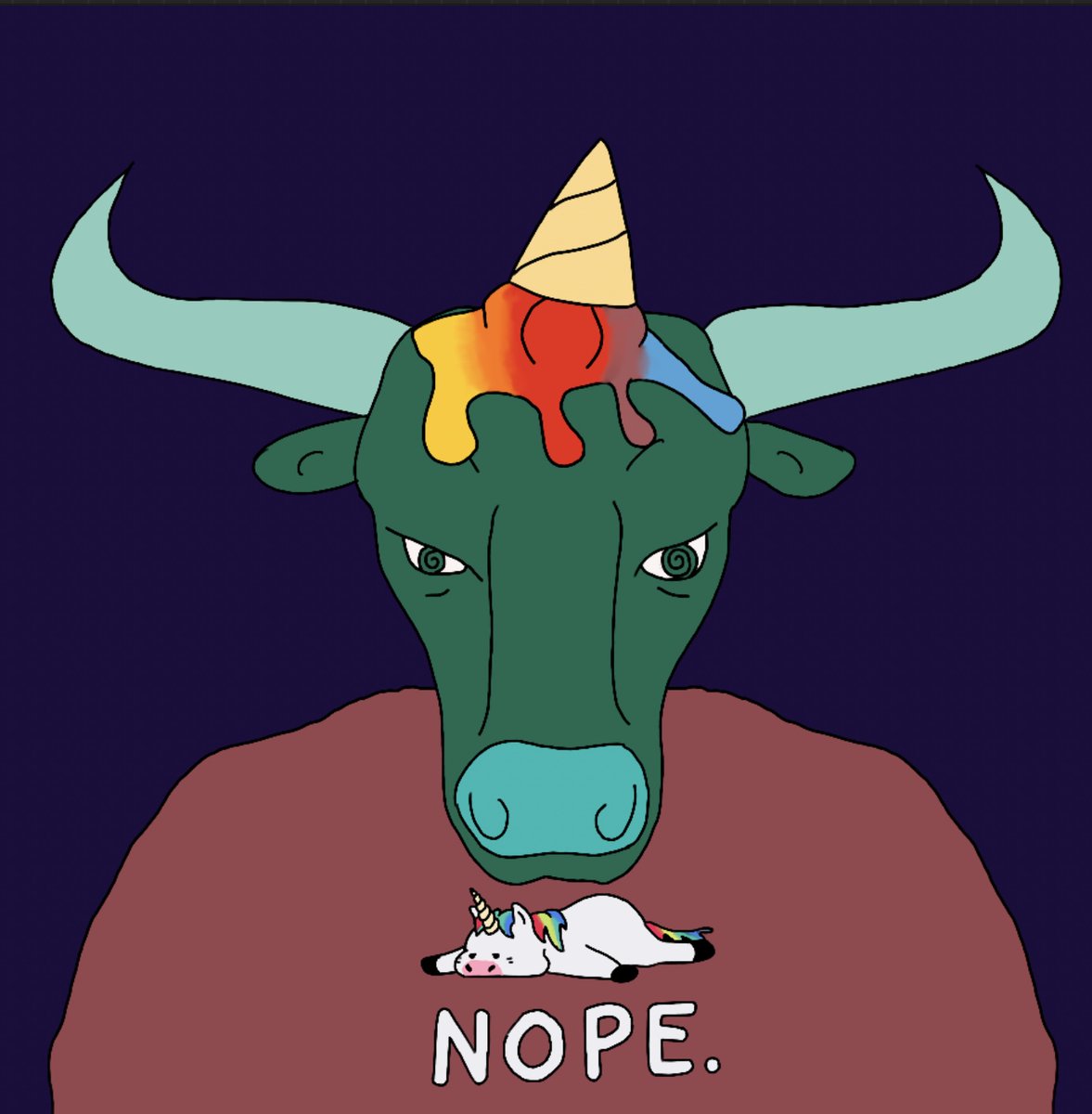 ErorBULL_NFT's tweet photo. 😈#ErorBULLS🤩

Come and get your amazing #ErorBULL, every bull is different and unique.🎨
Listen on 
@opensea:
https://t.co/mlcLyXNfss

Floor price at: 0.003 $ETH (poly)✅

Very fun and colorful bulls waiting for an owner in the #PolygonNFT 

#NFTCommumity #NFTs #ETH #BTC #NFT https://t.co/37oF38xsjn