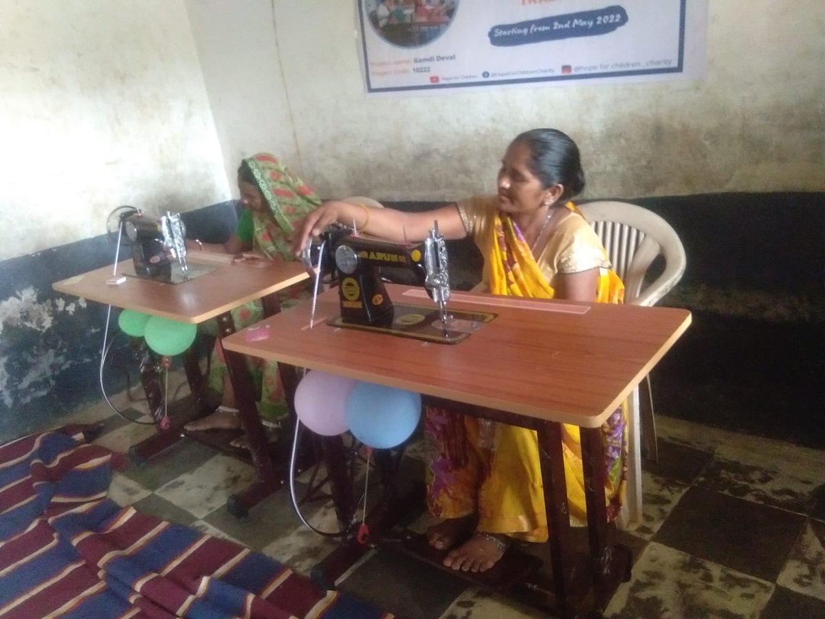 bcbridgeofhope's tweet photo. Hope for Children Udaipur is so happy to announce the launch of “Shakti Project”- Hope for Children’s latest initiative to empower the young and middle-aged widows through free training in tailoring. 

#empoweringwidows #widowempowerment #shakti #widows #hopeforchildren https://t.co/mHFWTbxkoG
