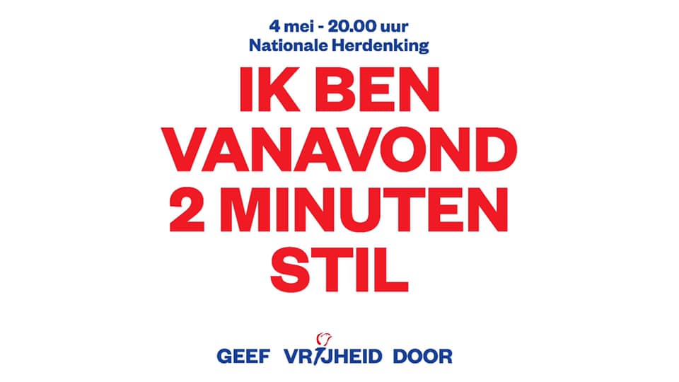 Rijksoverheid's tweet photo. Vandaag is de Nationale dodenherdenking en zijn we om 20.00 uur 2 minuten stil. Hiermee herdenken we alle Nederlandse oorlogsslachtoffers sinds de Tweede Wereldoorlog.

Meer informatie ⤵

https://t.co/kJFGYFeKcz 

#4mei #dodenherdenking #herdenken #Rijksoverheid https://t.co/BqMxDagkA9