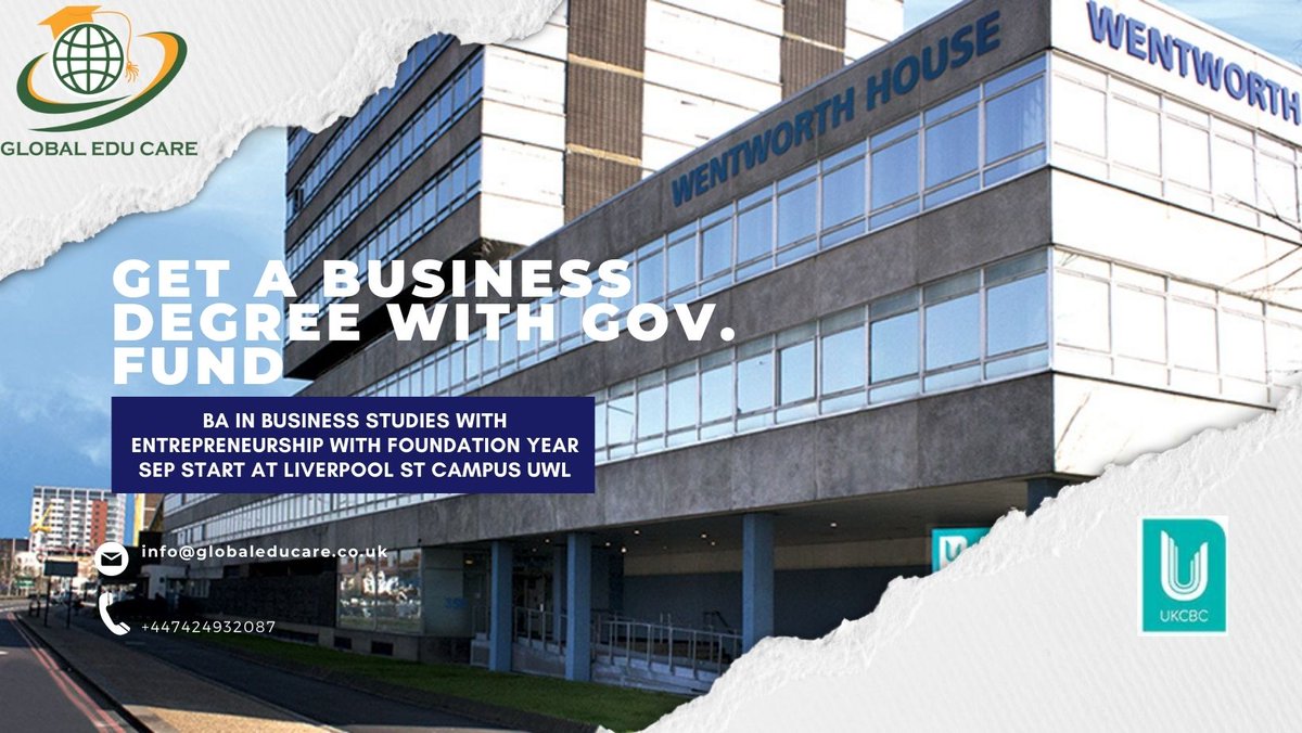 Please contact us if you want to study in UK.
,
+447424932087 (UK).
Email:
info@globaleducare.co.uk
Web: s896769225.websitehome.co.uk
Our Address:
Global EduCare
UK Office - 133 New Rd, London E1 1HJ
#localbusiness #localstudent #localartist #EuropaLeague #Eu #europianstudent #London