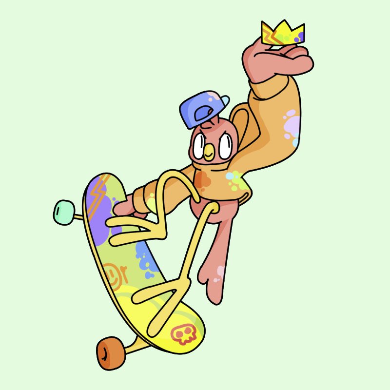 Antoon's World (@antoonsworld) on Twitter photo Welcoming SkaterBirds into Antoon’s World! 🌎🤝🛹
Meet Ollie. He is giving away 3 SkaterBirds Whitelists 🛹
To enter:
- follow <a href="/antoonsworld/">Antoon's World</a> and @skaterbirdsnft
- like and retweet
- comment how Ollie got this crown
Winners picked in 24 hrs Welcoming SkaterBirds into Antoon’s World! 🌎🤝🛹
Meet Ollie. He is giving away 3 SkaterBirds Whitelists 🛹
To enter:
- follow <a href="/antoonsworld/">Antoon's World</a> and @skaterbirdsnft
- like and retweet
- comment how Ollie got this crown
Winners picked in 24 hrs