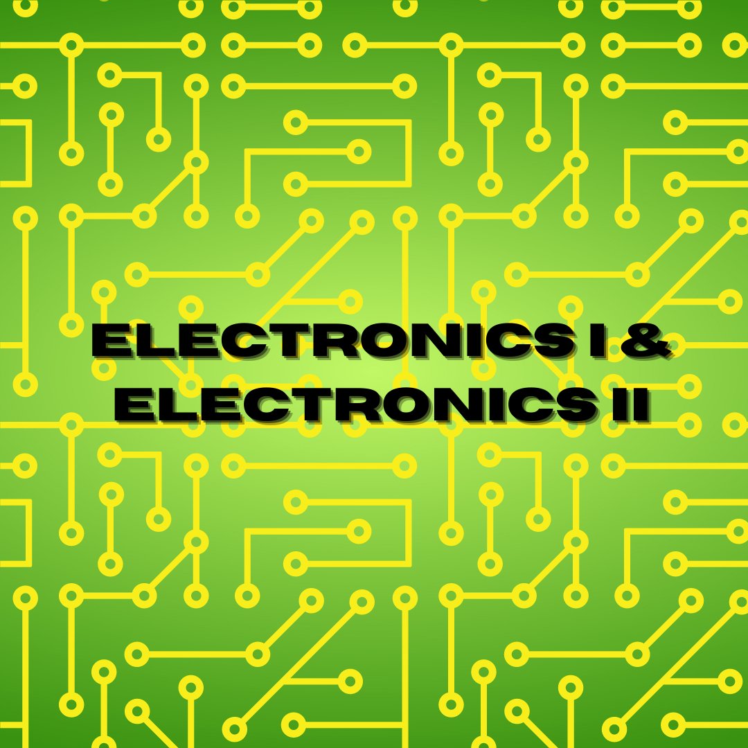 Do you like circuit boards and learning how to wire? Come join Electronics 1 &amp; 2!