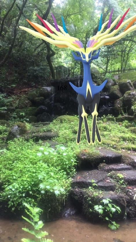 168_poke5's tweet image. 目醒め刻

#みどりの日なので緑色の画像を貼る 

#GOsnapshot 
#ARplus #168AR