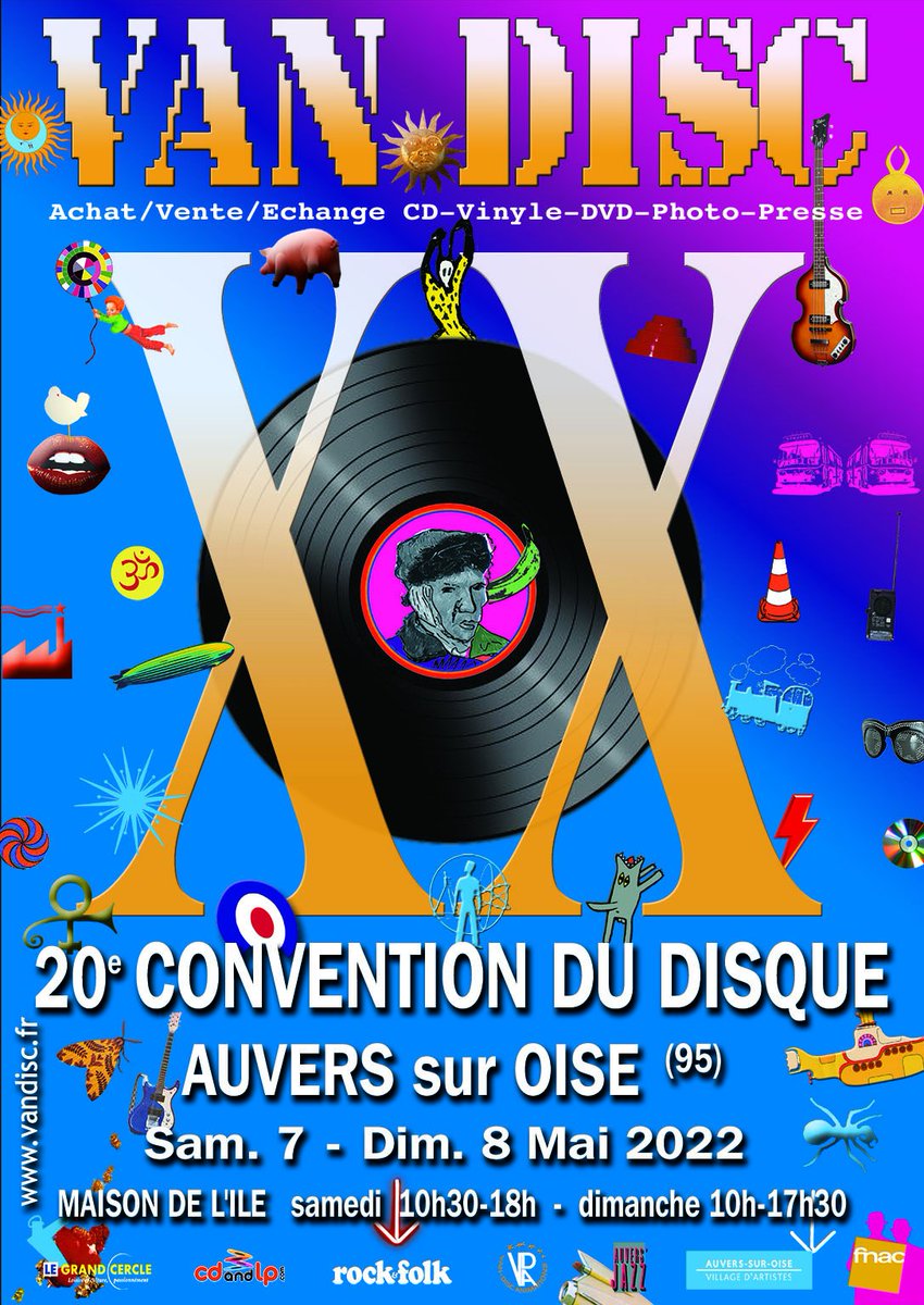 VinyleAudio's tweet photo. 😍 On vous en parle dans le 12ème opus de @VinyleAudio ! Le #VanDisc 2022, les 7 et 8 mai prochains, c'est 2 jours de rencontres sur + de 1500 m² au village de l’impressionnisme, Auvers-sur-Oise, avec des disquaires 🇫🇷 🇧🇪 🇳🇱 🇬🇧 🇩🇪 ... Incontournable ! 😉 https://t.co/vqhhvjGSs8 https://t.co/h5sWKwe8KK