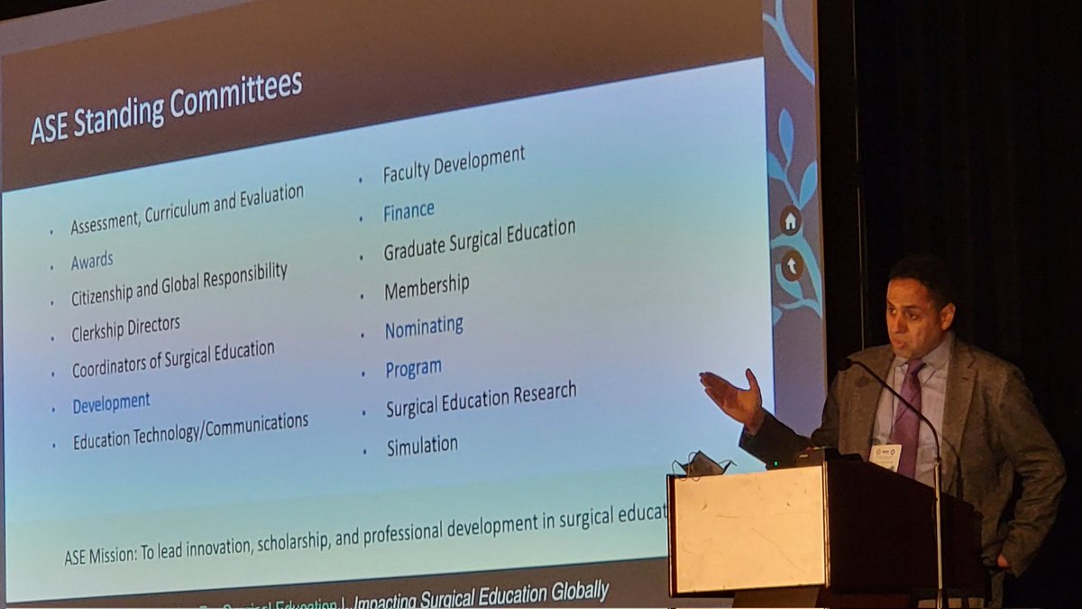 Alan Harzman (@alanharzmanmd) on Twitter photo How does one get involved in <a href="/Surg_Education/">Association for Surgical Education</a>? Join a committee! Most are open to any member. surgicaleducation.com/committees/ How does one get involved in <a href="/Surg_Education/">Association for Surgical Education</a>? Join a committee! Most are open to any member. surgicaleducation.com/committees/