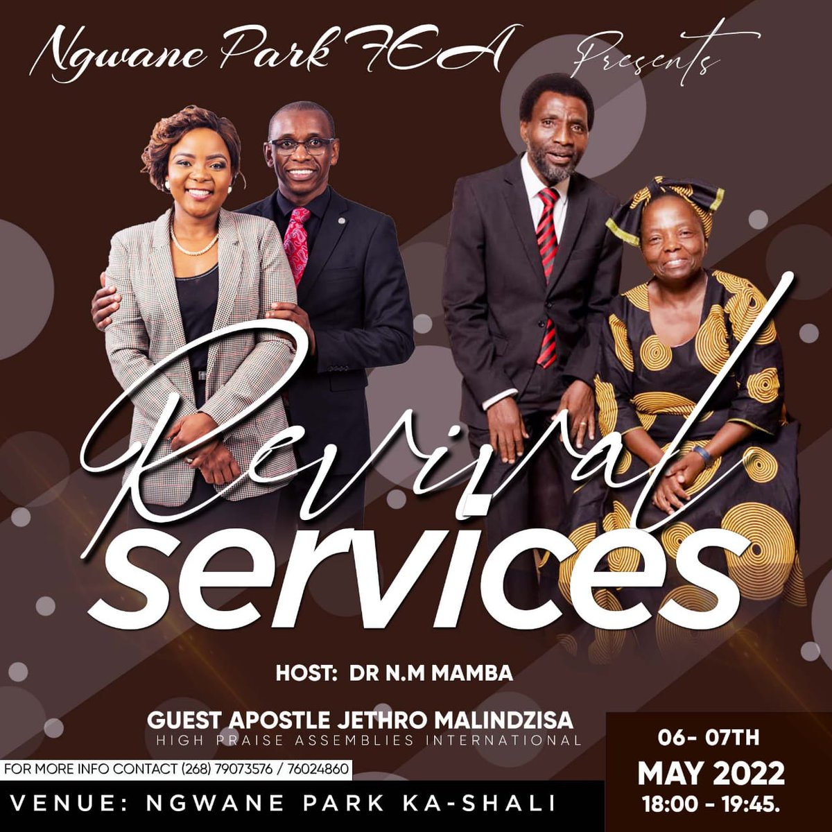 PastorJethro1's tweet photo. A Warm invite my beloved Twitter Family and Friends.
We Covet your Prayers as we visit Ngwane Park FEA this coming Friday.

We will also be honored to see you personally.

Warmest Love and Regards 
❤️❤️❤️❤️❤️
#Lendabaisahambanjalo https://t.co/OEmln3quZM