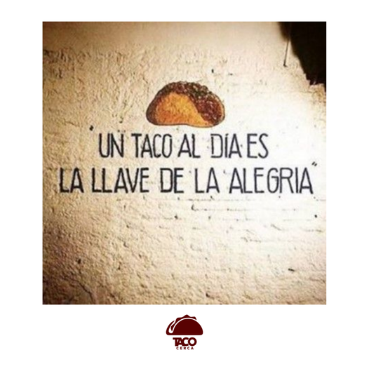 TacoCerca's tweet photo. Filosofía verdadera, filosofía que nutre el alma.
#Tacolover https://t.co/MEFebvzNgX