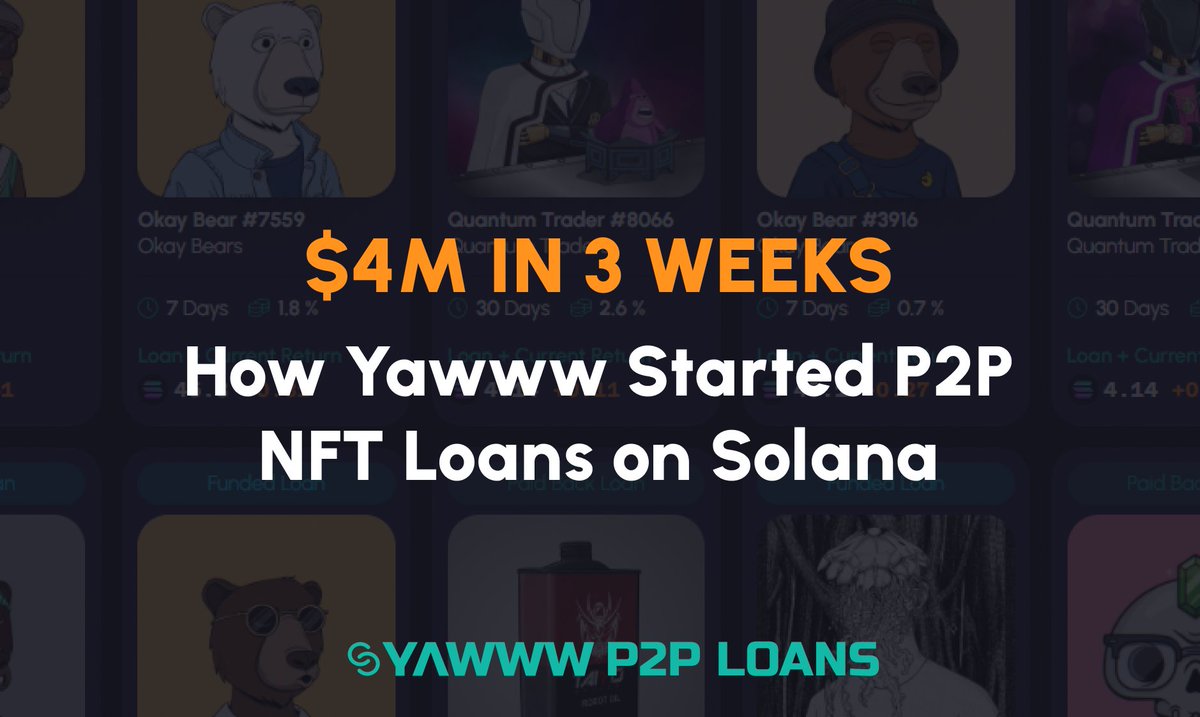 The @YawwwNFT team is always building — filling the gaps and making the platform whole.

medium.com/@yawww/4m-in-3…

🔁 1 x SOL giveaway for like + retweet