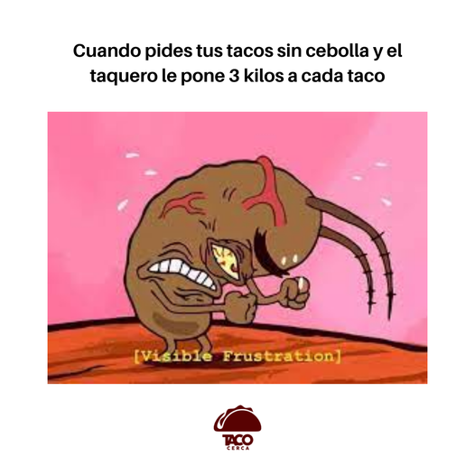 TacoCerca's tweet photo. Tú que sabes de frustraciones... 
#Tacolover #Tacocerca https://t.co/5e5zqb3ruz