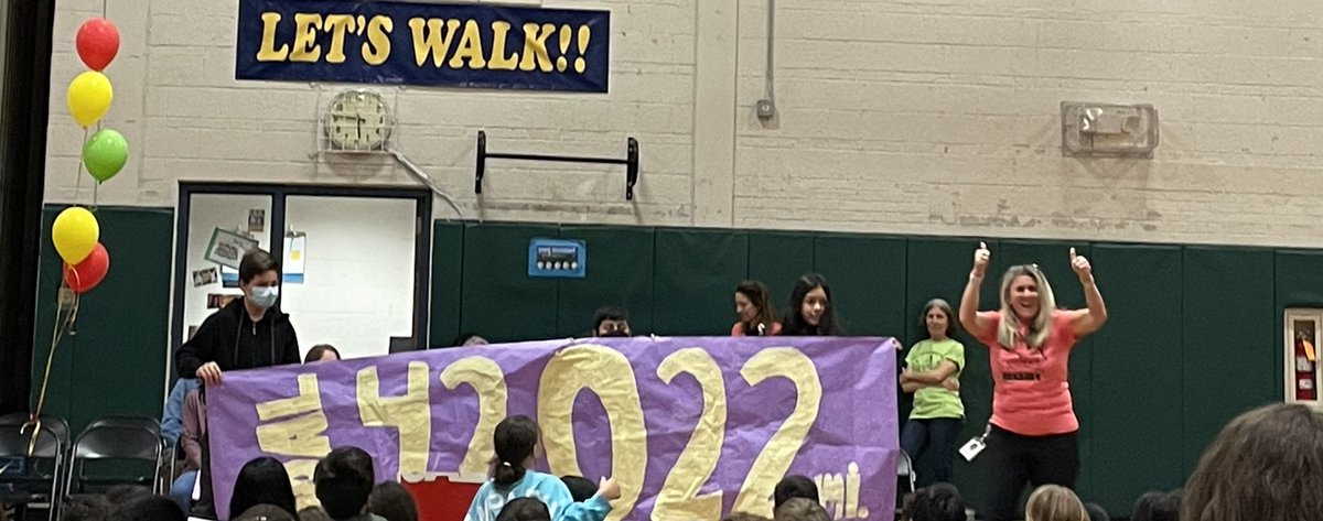 Let the 2022 Walking Project begin! 👟