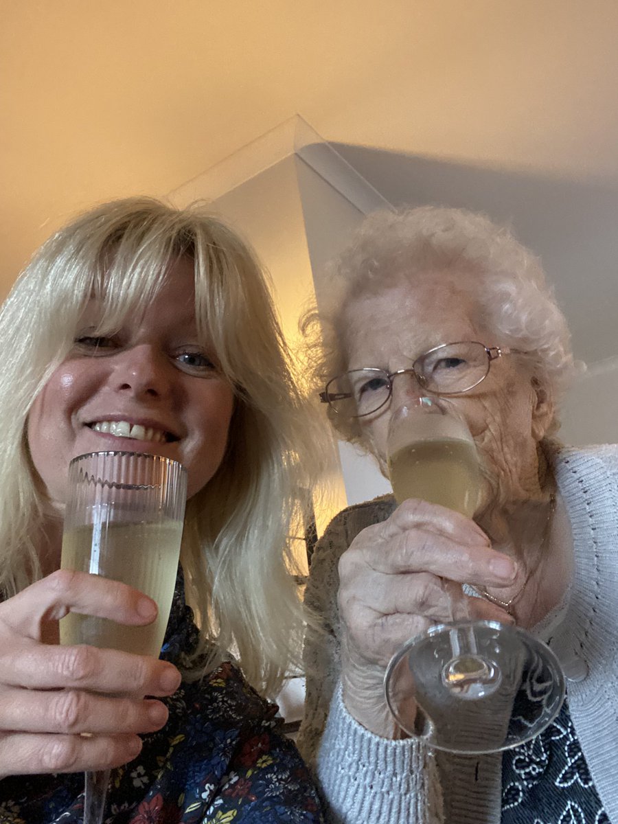 So today would have been my persons 100th birthday. In her honour I feel I should revive 4 o’clock Prosecco and crisps! Love you my wee gran xxx