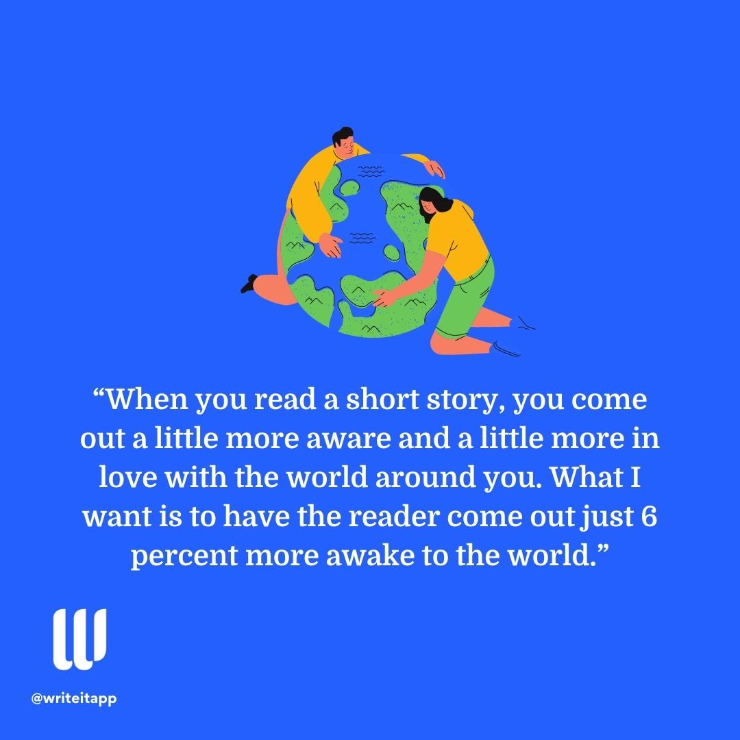 How awake are you to the world of stories?

Follow @writeitapp for more! 

#stories #story #storyposts #writing #writers #storywriter #storyteller #storyboard #storyarch #storytelling