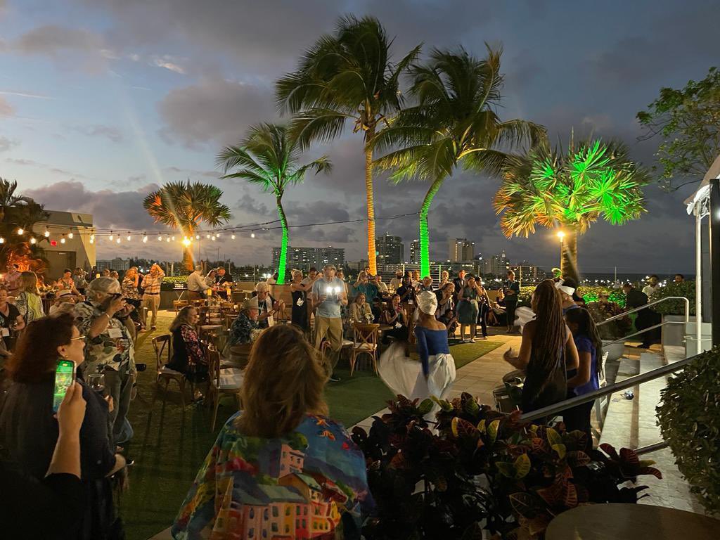 MeetingsInPR's tweet photo. We are beyond excited to have the Annual NATJA Conference in 🇵🇷 this week! They seem to be having a fantastic time so far.💃✨ #MeetInFullColor #DiscoverPuertoRico https://t.co/C09EZMJQes