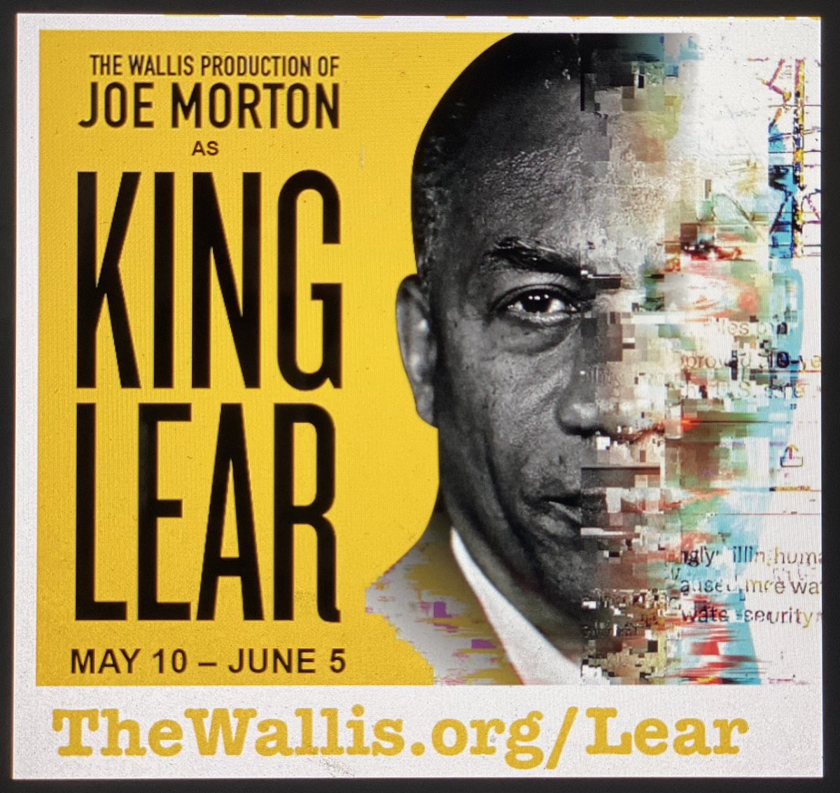 “Through tattered clothes small vices do appear. Robes and furred gowns hide all.” #KingLear @TheWallisBH